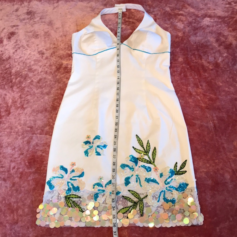 Lillie Rubin Halter Dress - Picture 3 of 8